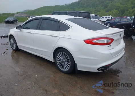 2013 Ford Fusion Titanium z USA, uszkodzony, nr VIN 3FA6P0K95DR320265